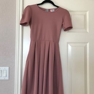 Lularoe Pink XXS Amelia Dress